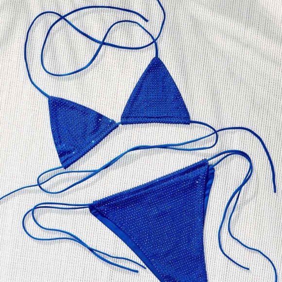Crystal Beach Mineral Blue Swimsuit - Picture 4 of 8